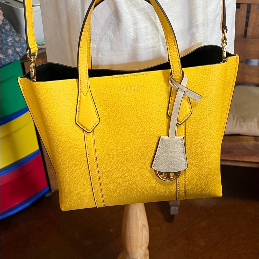 Tory Burch Vibrant Yellow Tote